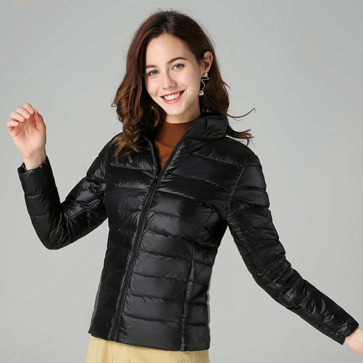 Damen Packable Daunenjacke – Ultra-Leichte Pufferjacke
