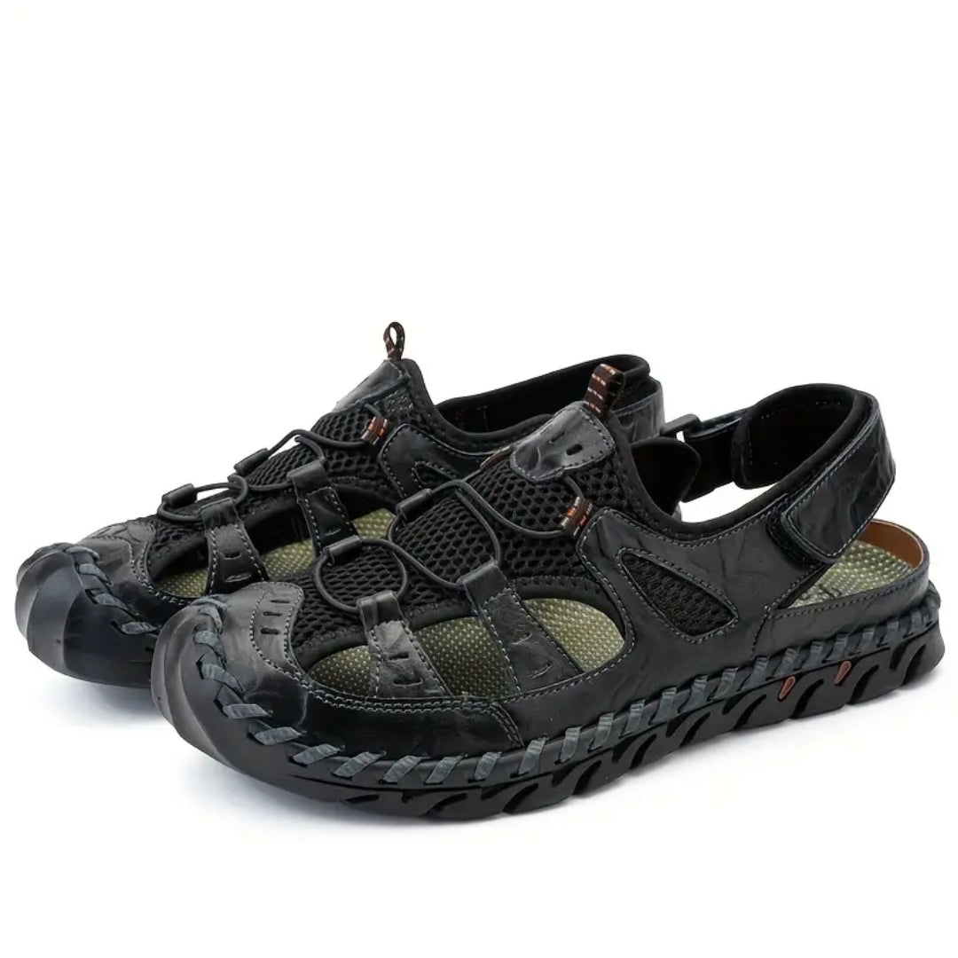 Orthopädische Sportsandalen Wasserdicht - Bequeme Wandersandalen mit Geschlossenem Zeh