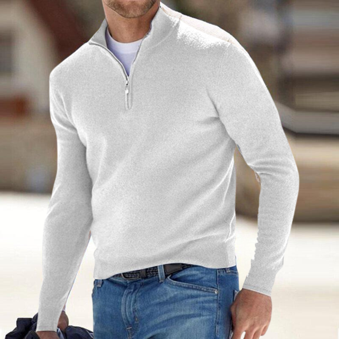 Hugo | Premium Half-Zip-Pullover
