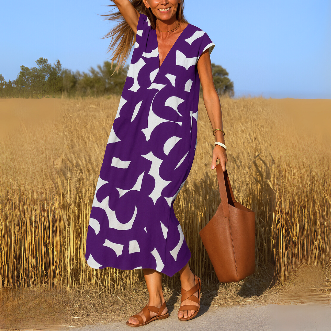 Valérie | V-loops summer dress