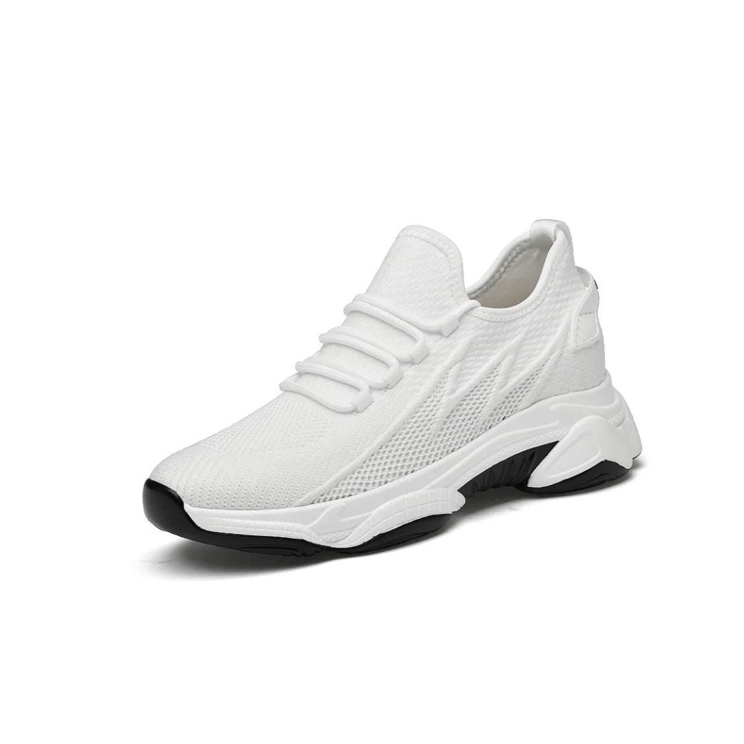 Diskrete erhöhende Herrensneaker mit Stil - MaxLift Boost