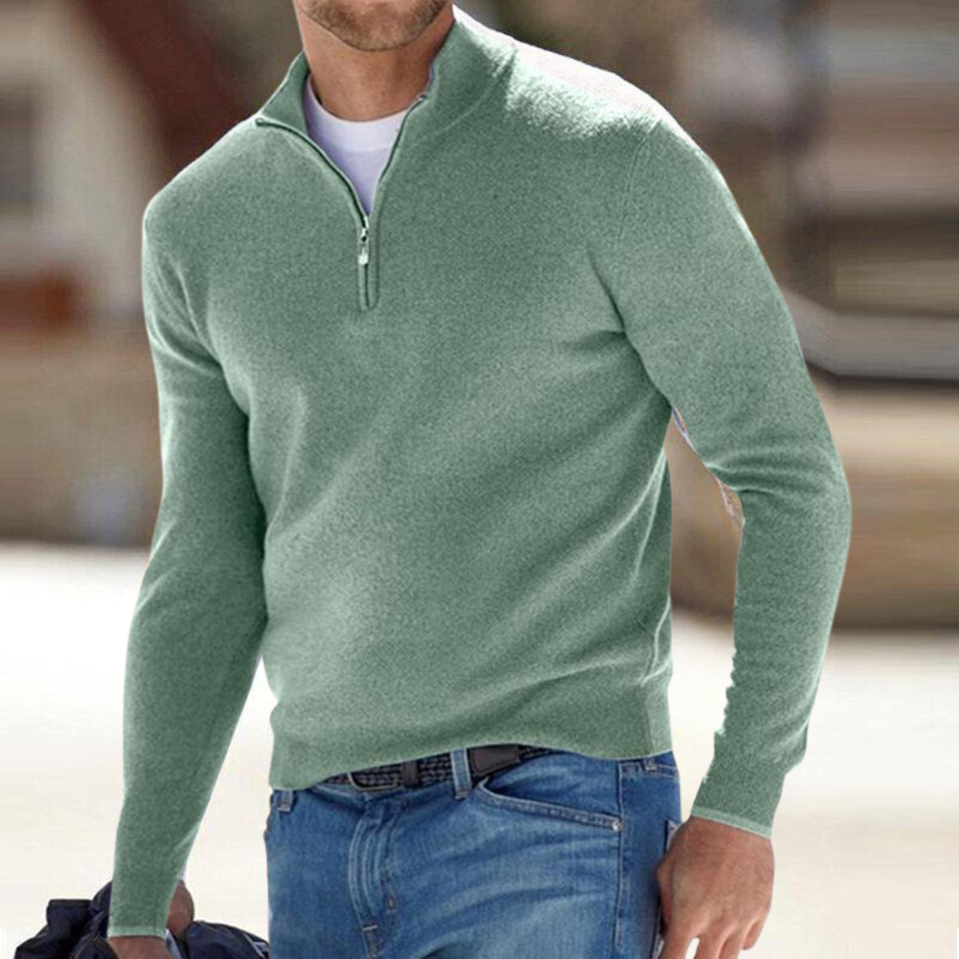 Hugo | Premium Half-Zip-Pullover