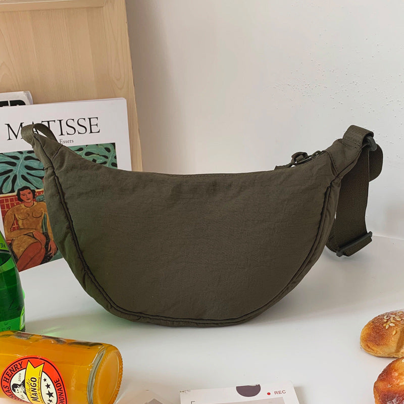 Damen Halbe Mond Schultertasche | Latoya