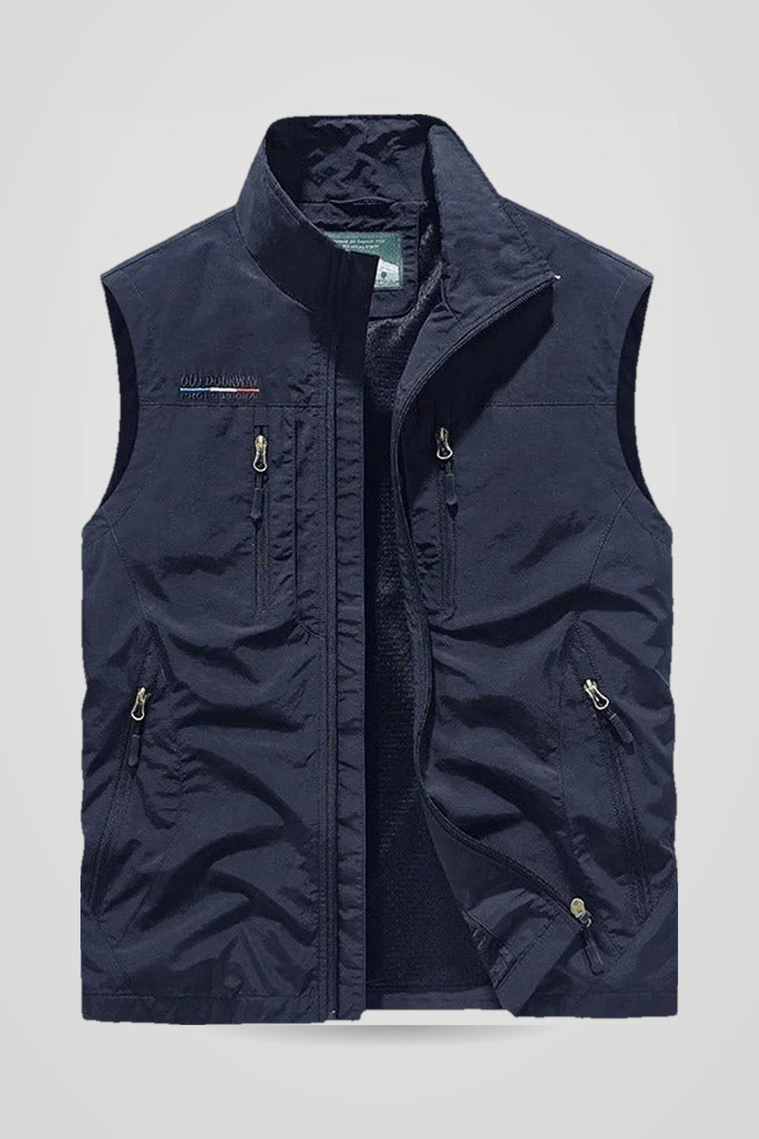 Lachlan | Herren Zip-Front Übergroßes Gepolstertes Gilet für den Alltag