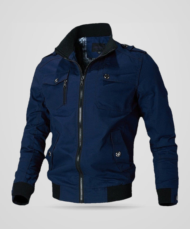 Kaspisches Meer | Herren Übergroßer Rippmantel für Herbst und Winter