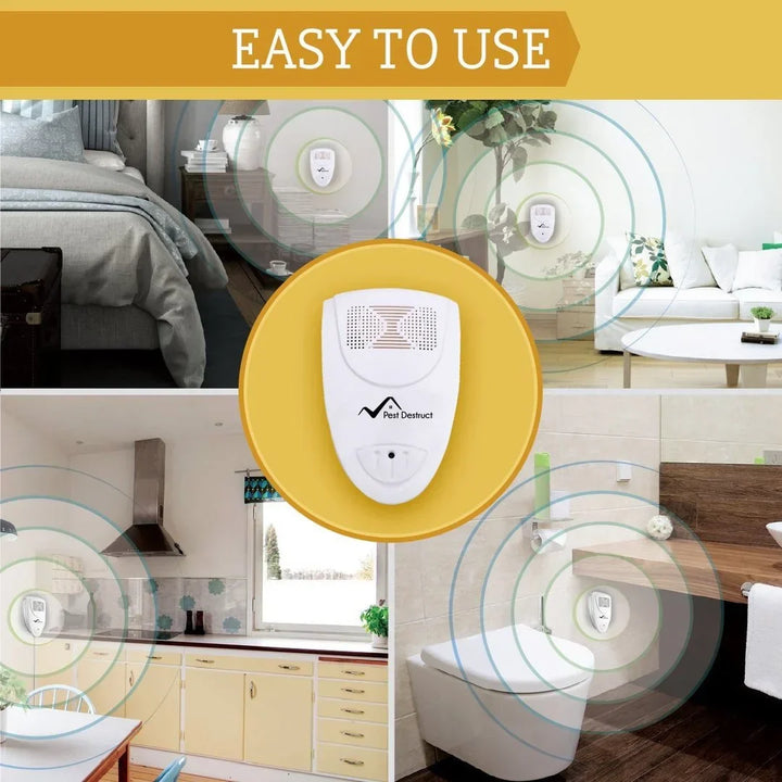 Ultrasonic Bed Bug Repeller - Get Rid of Bed Bugs Within 48 Hours