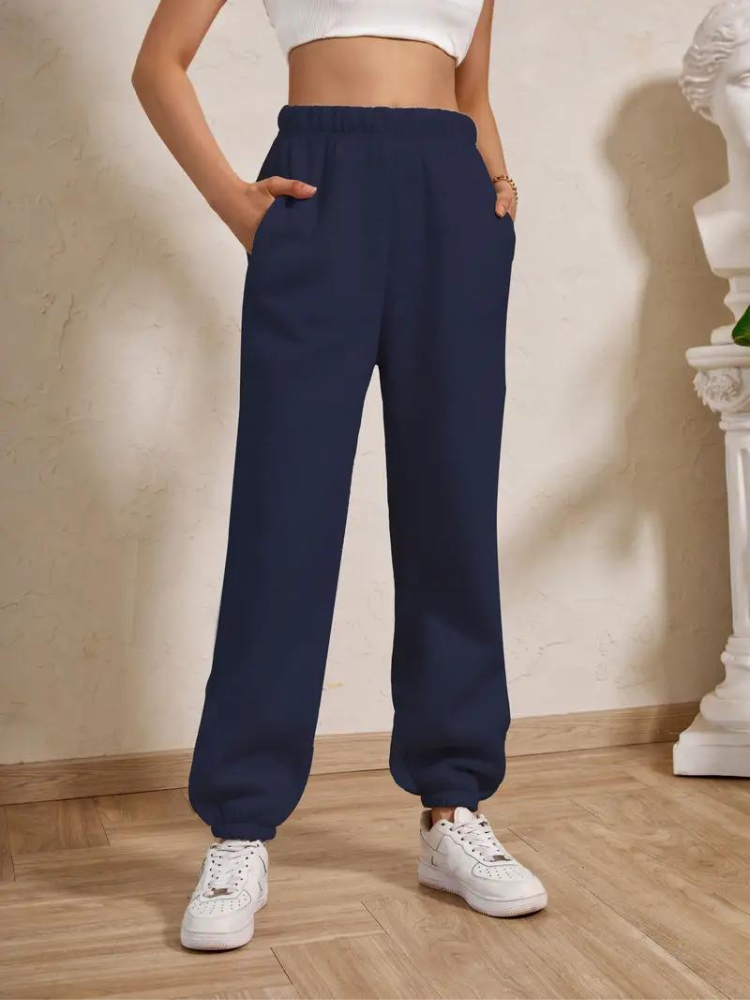 Adele Sweatpants | Cosy Winter Trousers with Elastic for Women