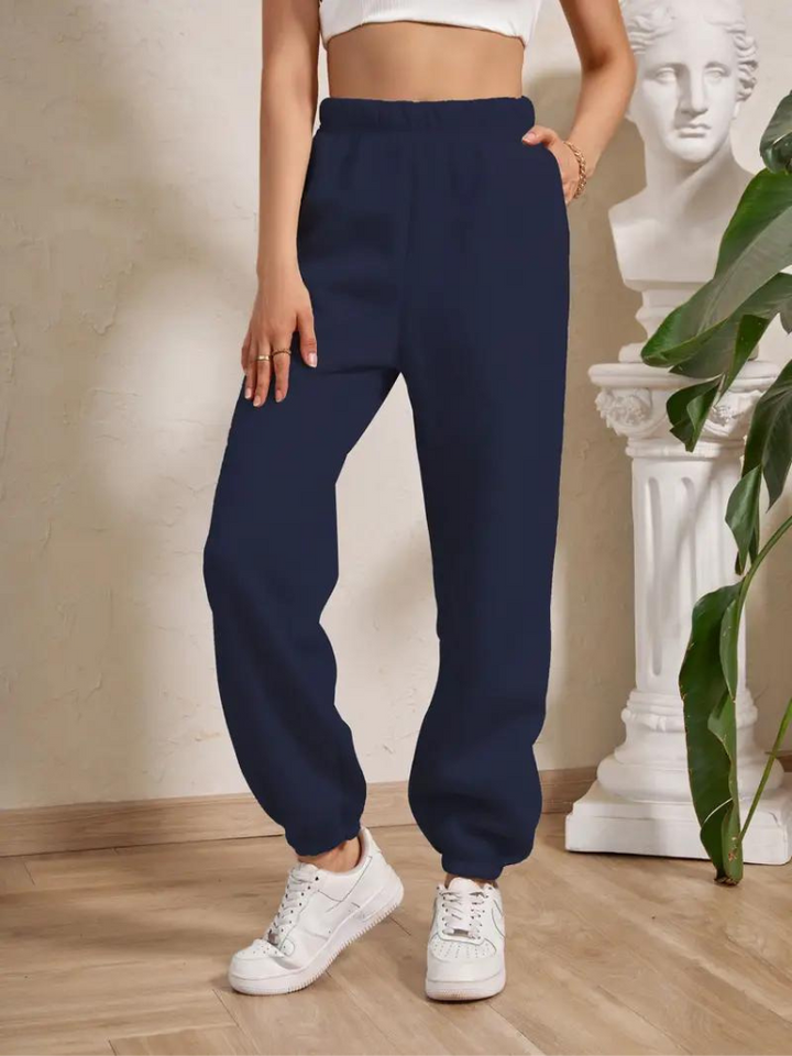 Adele Sweatpants | Cosy Winter Trousers with Elastic for Women