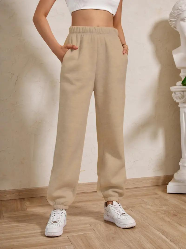 Adele Sweatpants | Cosy Winter Trousers with Elastic for Women