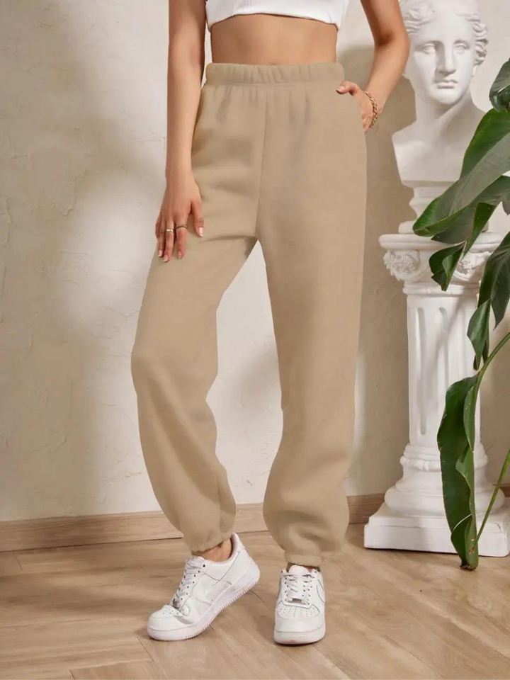 Adele Sweatpants | Cosy Winter Trousers with Elastic for Women
