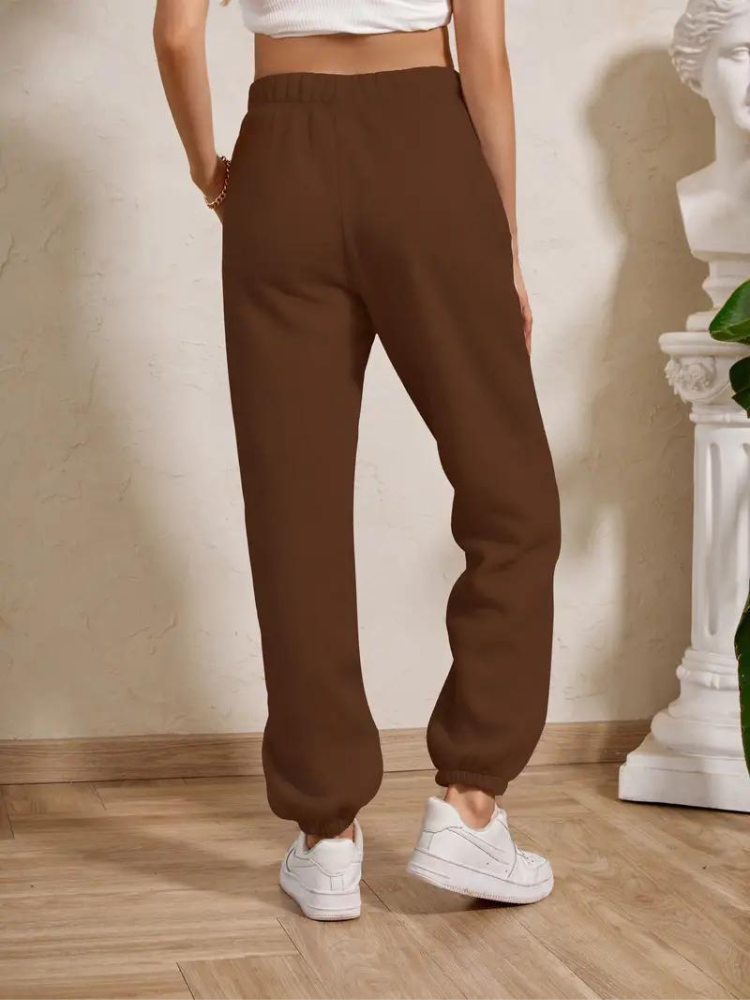 Adele Sweatpants | Cosy Winter Trousers with Elastic for Women