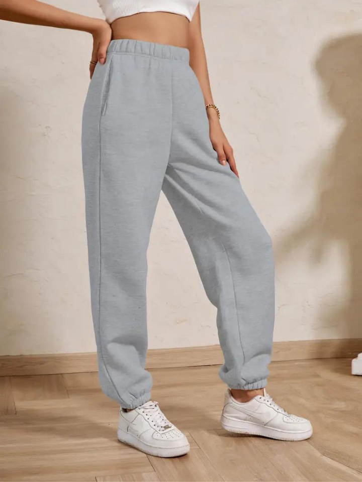 Adele Sweatpants | Cosy Winter Trousers with Elastic for Women