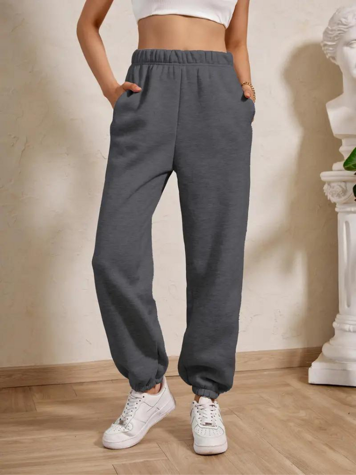 Adele Sweatpants | Cosy Winter Trousers with Elastic for Women