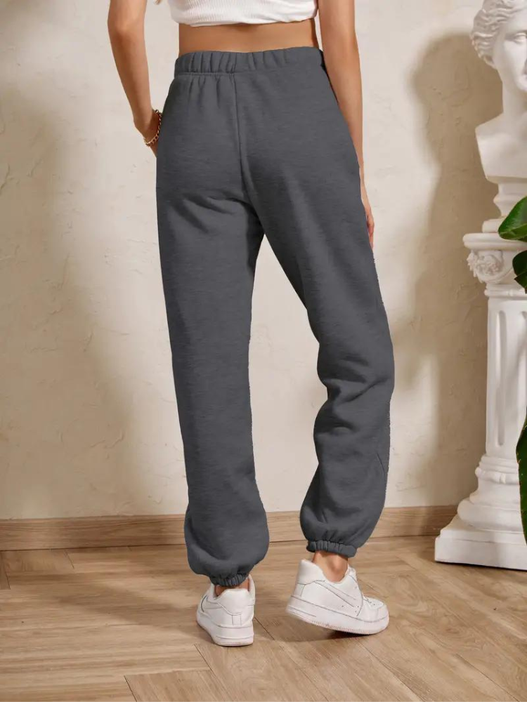 Adele Sweatpants | Cosy Winter Trousers with Elastic for Women