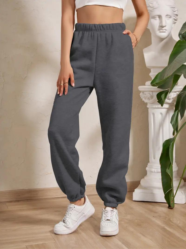 Adele Sweatpants | Cosy Winter Trousers with Elastic for Women