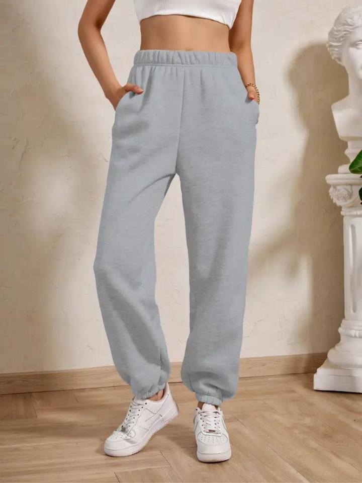 Adele Sweatpants | Cosy Winter Trousers with Elastic for Women