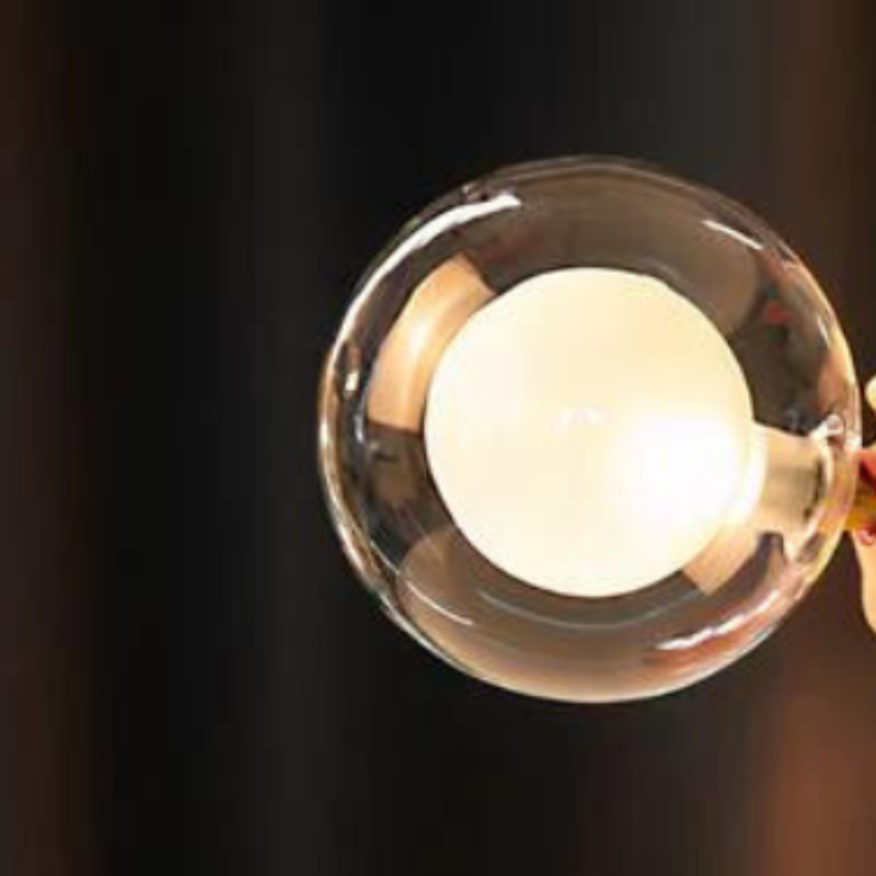 Table Lamp | Handcrafted | Wood &amp; Glass | Elegant Design