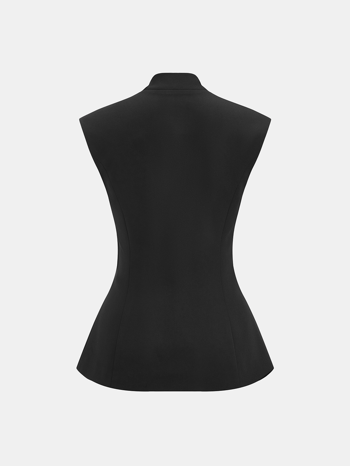 Boden | Gilet-Blazer mit Taillengürtel