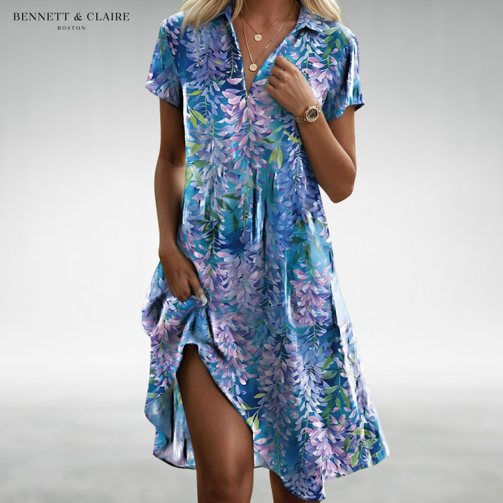 Claire | Lightweight Comfort Midi Dress