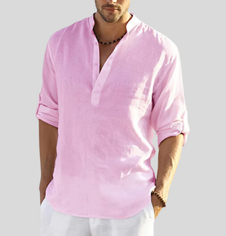 Elegantes Leinenhemd Herren