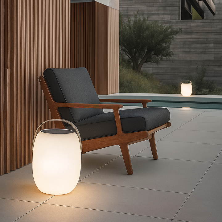 Solar Table Lamp Outdoor | LED | Warm White | Portable