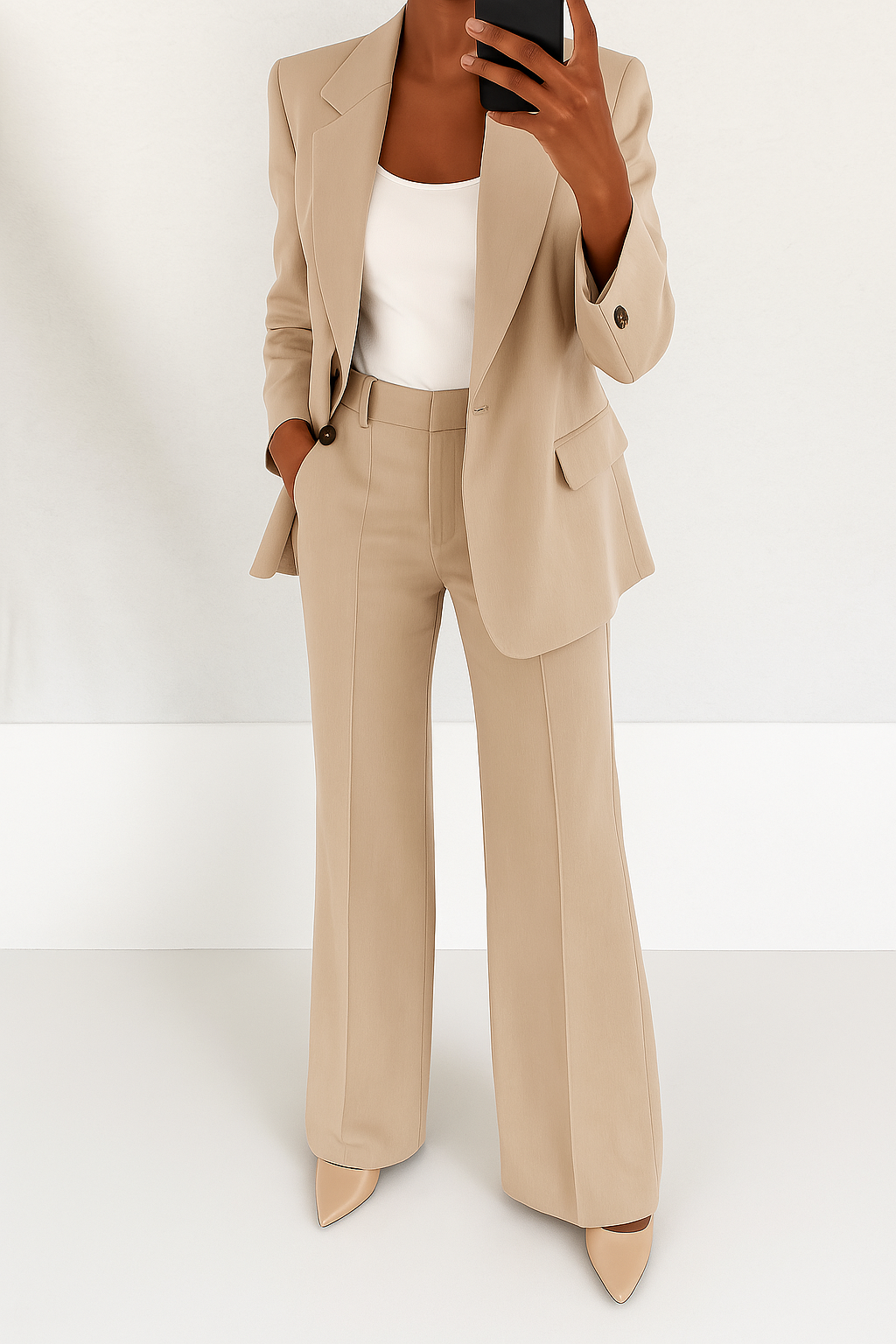 Ava | Schickes Zweiteiliges Blazer- und Hosen-Set