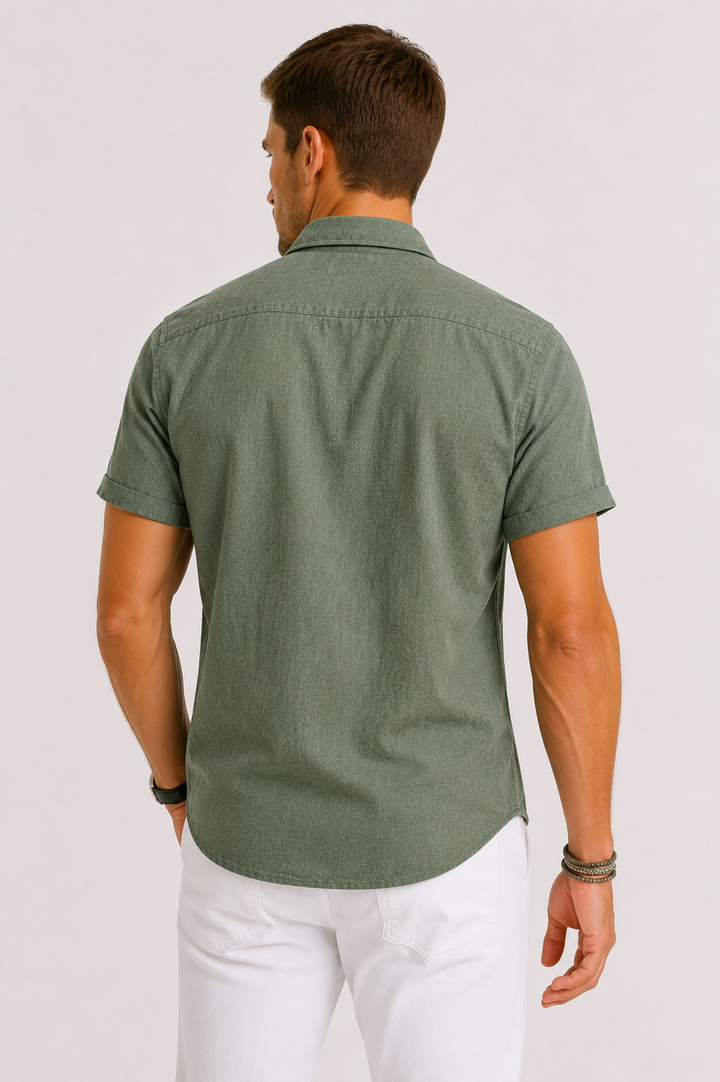 Herren Leinenhemd Luftiger Sommerstil Zeitloses Design