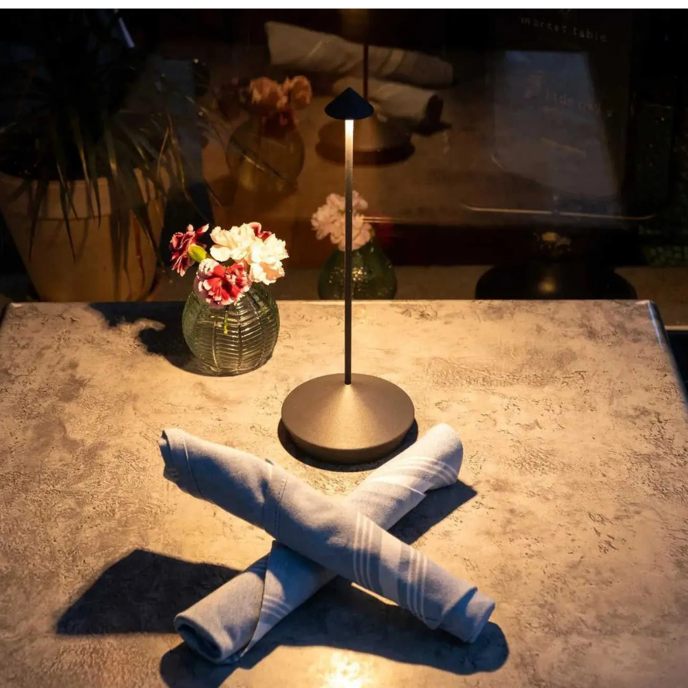 Wireless LED Table Lamp | Dimmable | Waterproof | Modern