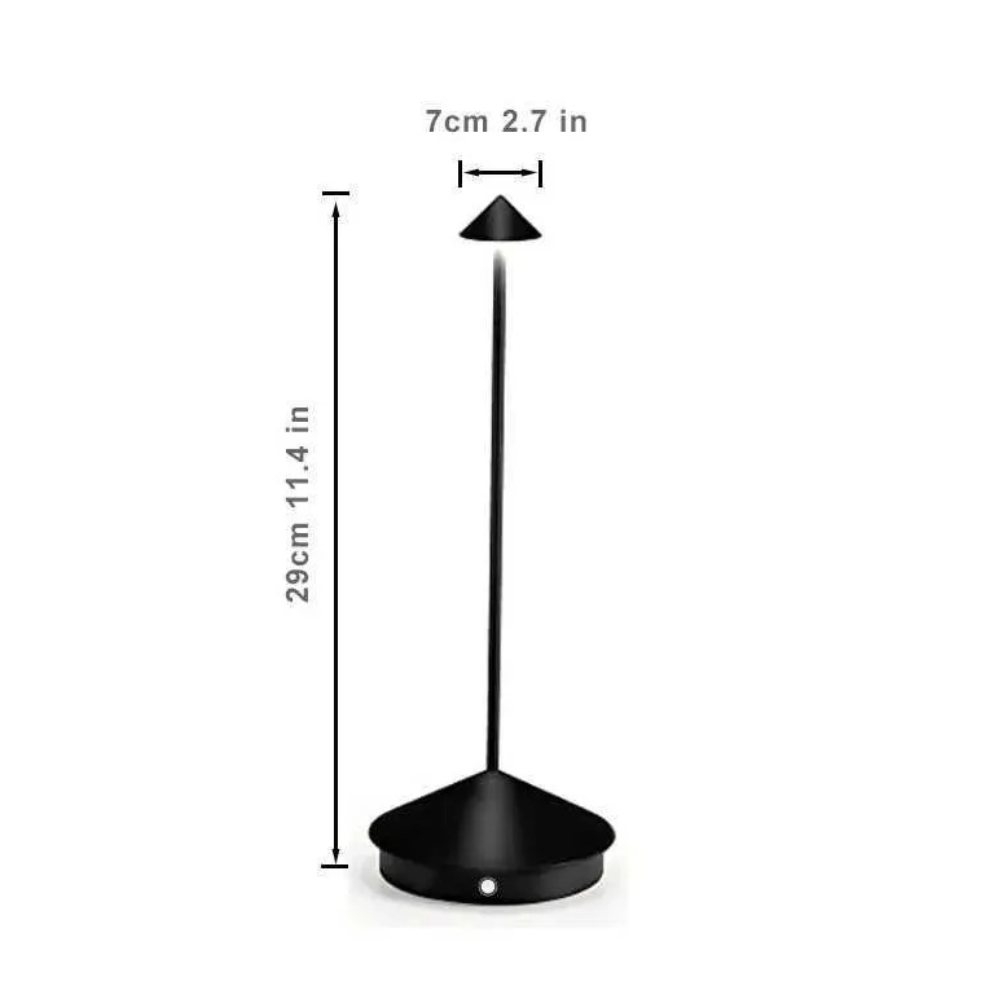 Wireless LED Table Lamp | Dimmable | Waterproof | Modern