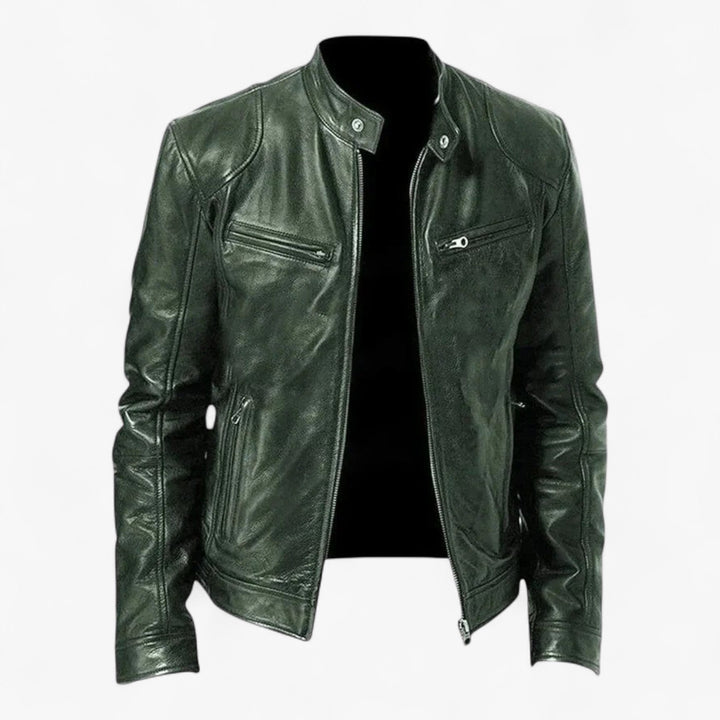 Jacke Herren - Echte Leder Statement Jacke
