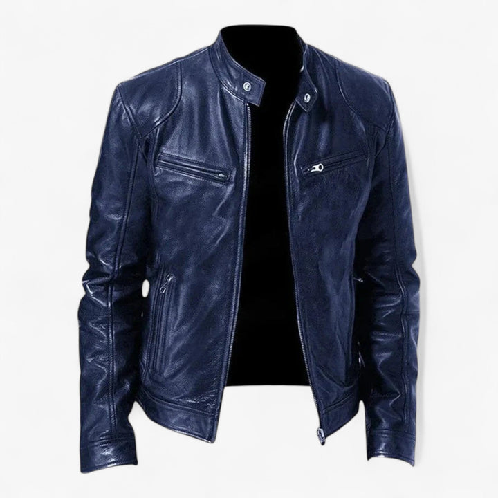 Jacke Herren - Echte Leder Statement Jacke