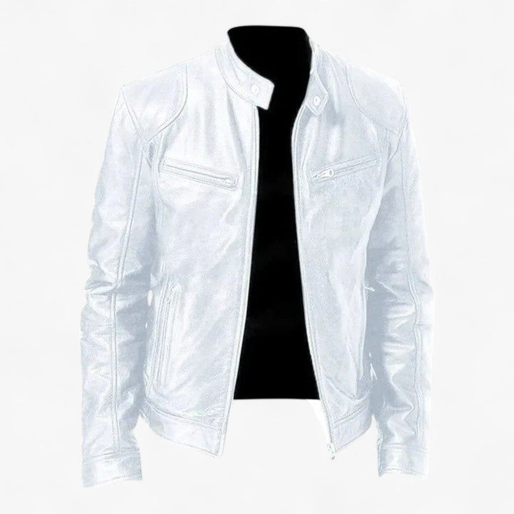 Jacke Herren - Echte Leder Statement Jacke