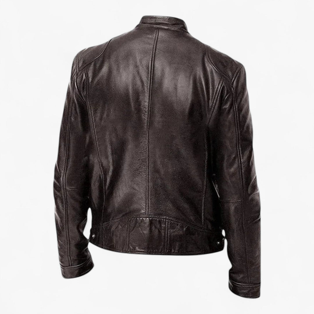 Jacke Herren - Echte Leder Statement Jacke