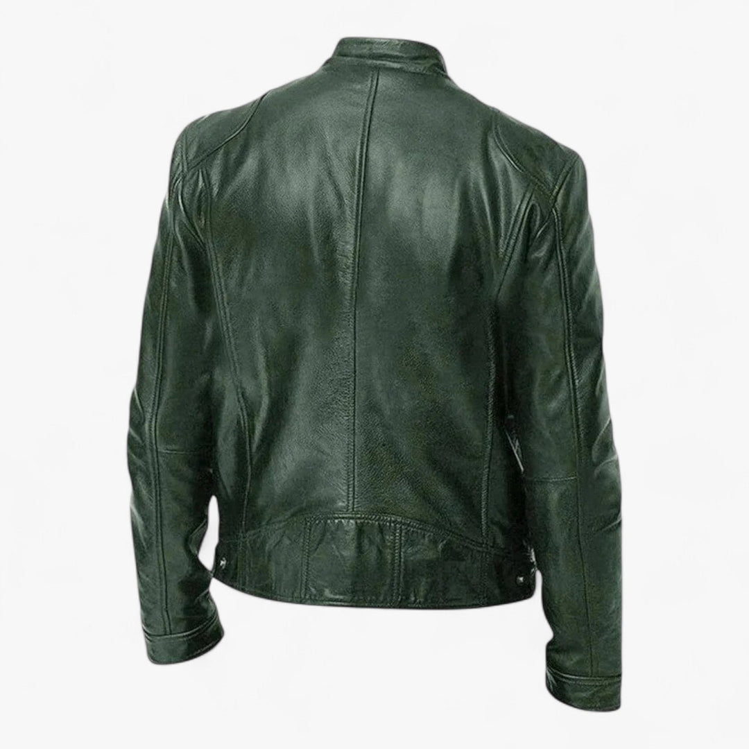 Jacke Herren - Echte Leder Statement Jacke