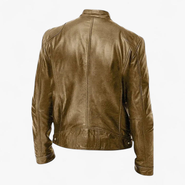 Jacke Herren - Echte Leder Statement Jacke
