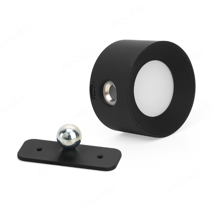 Multifunctional Wireless Wall Lamp Rechargeable &amp; Dimmable with 360° Rotation