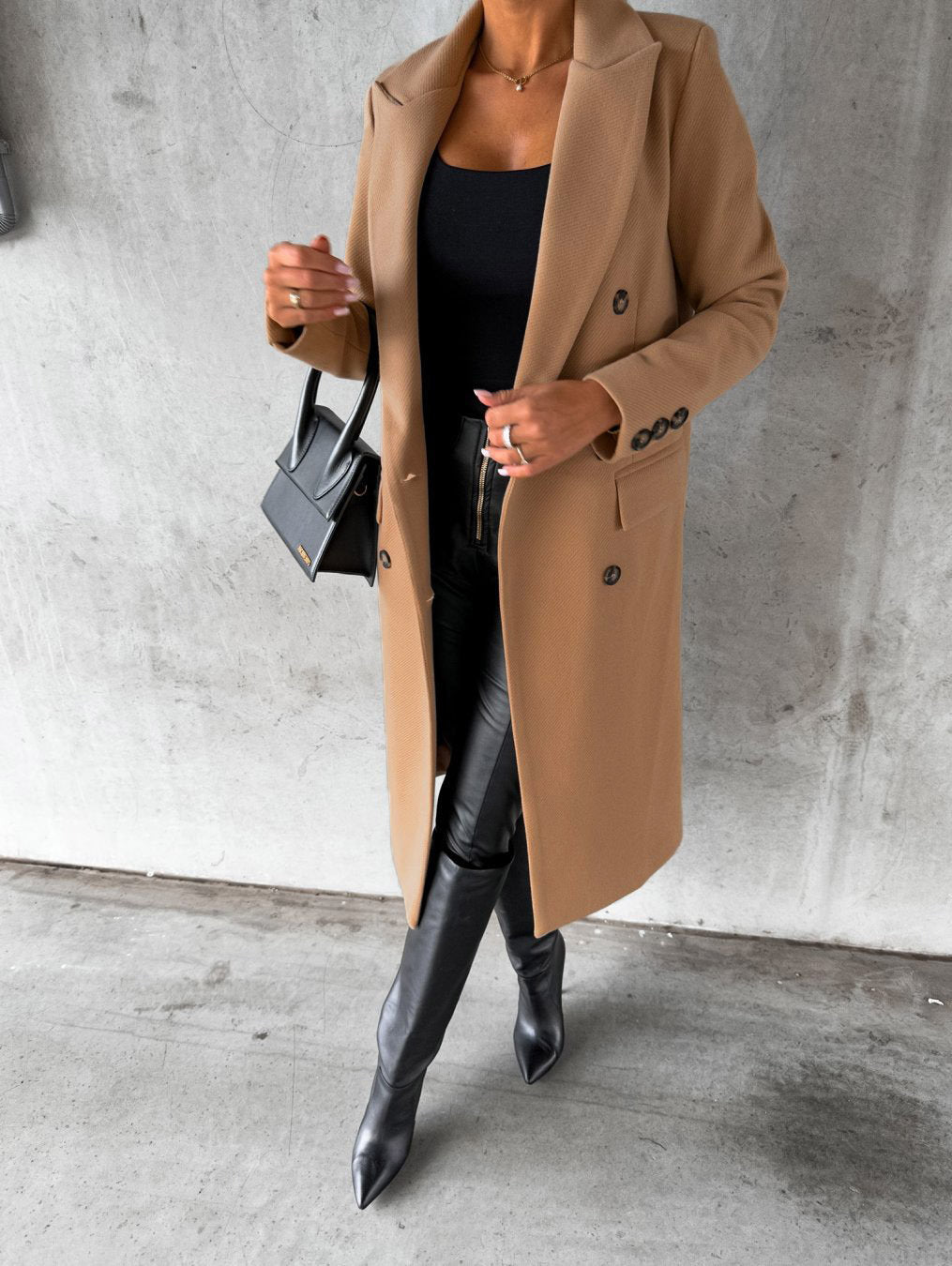 Eleganter und bequemer langer Mantel für Damen - Jesse