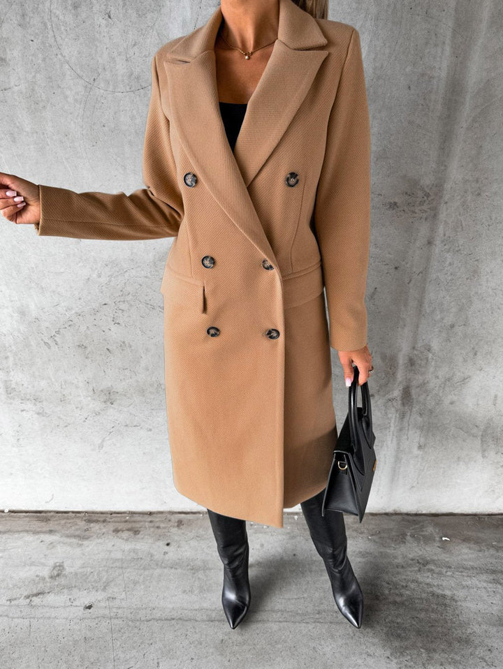Eleganter und bequemer langer Mantel für Damen - Jesse