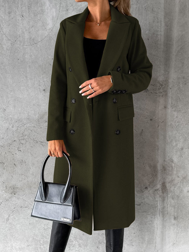 Eleganter und bequemer langer Mantel für Damen - Jesse