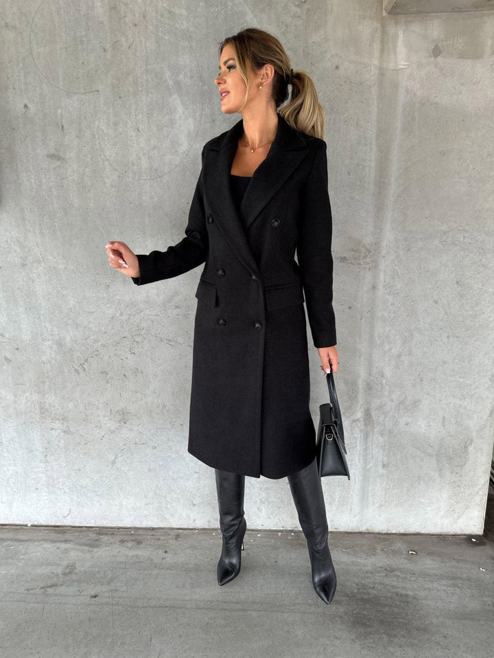 Eleganter und bequemer langer Mantel für Damen - Jesse