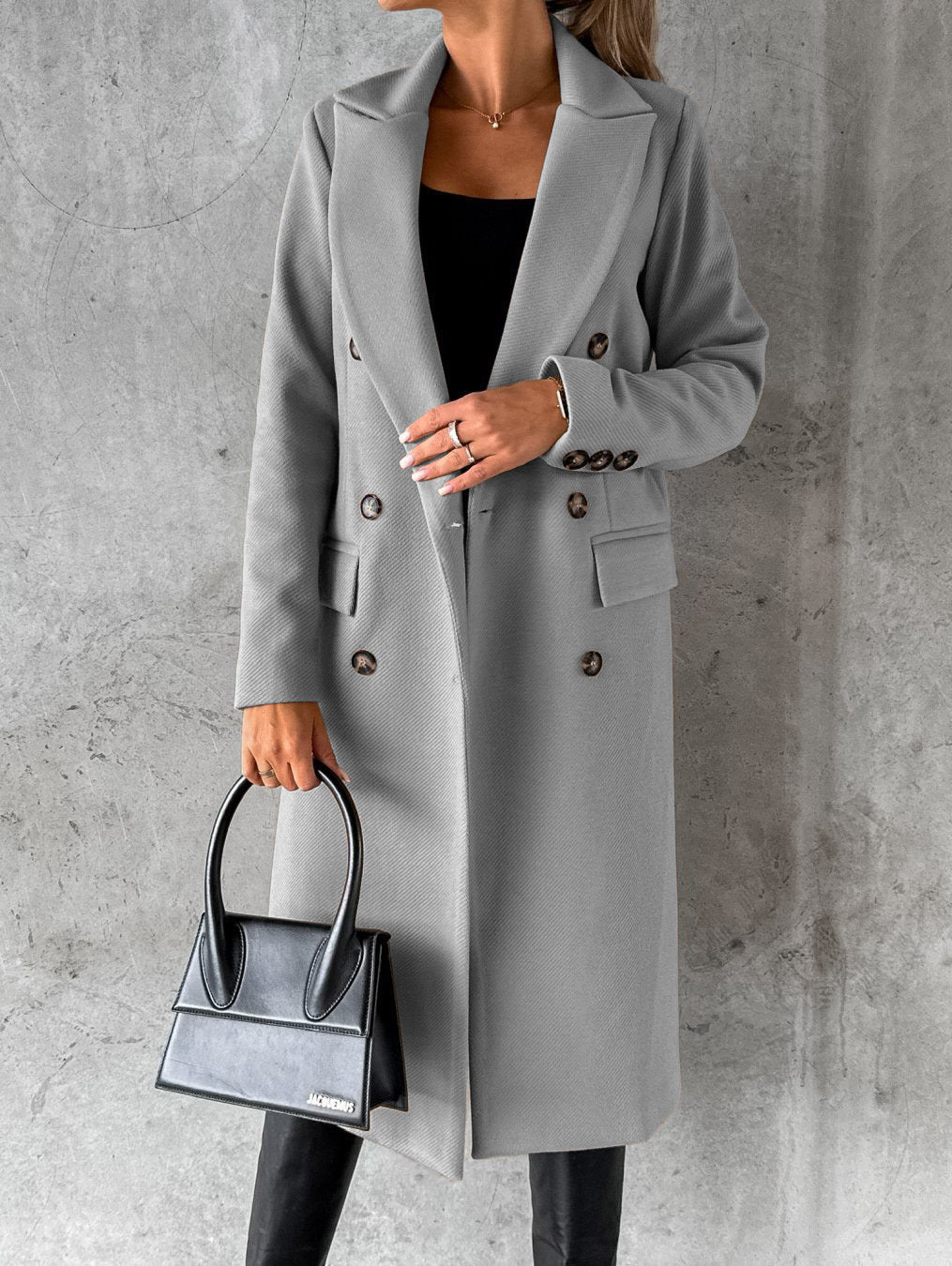 Eleganter und bequemer langer Mantel für Damen - Jesse