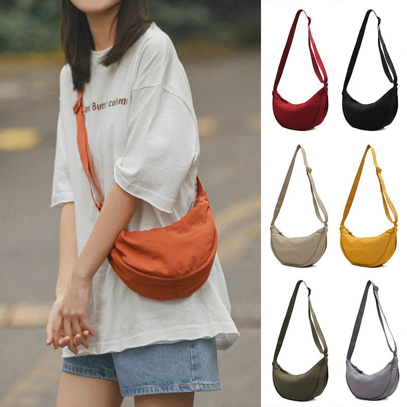 Damen Halbe Mond Schultertasche | Latoya