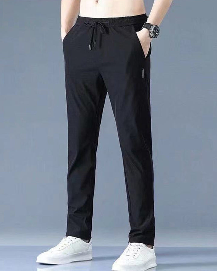 Hosen Herren - Entspannte Hose mit elastischem Bund