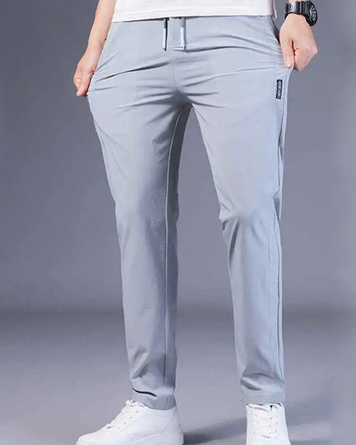 Hosen Herren - Entspannte Hose mit elastischem Bund
