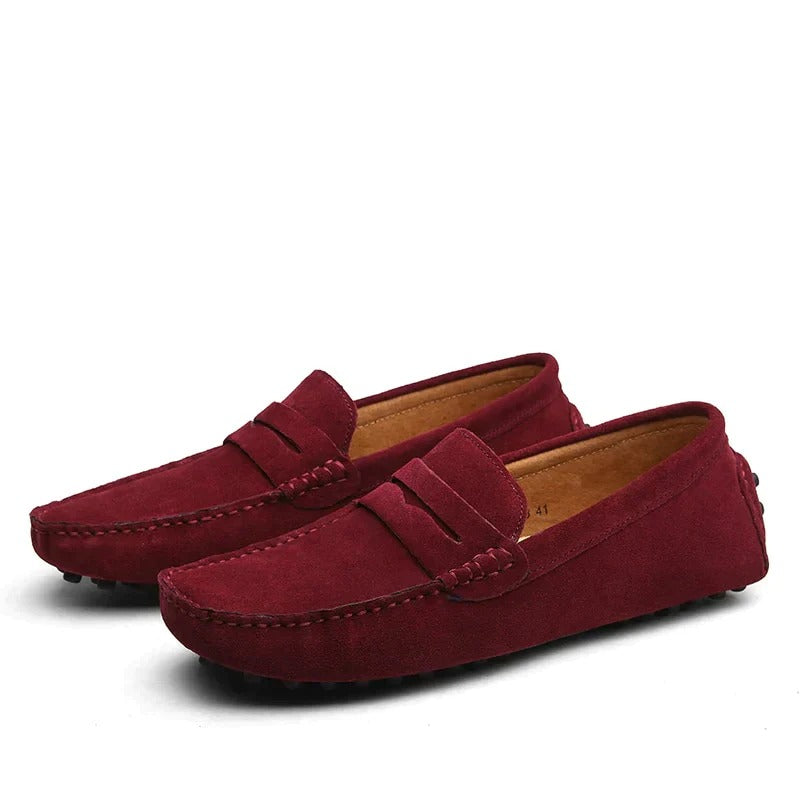 Wildleder-Herrenloafers im italienischen Stil - Robert