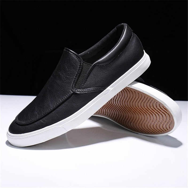 Leren Herren Slip-On Sneakers – Jonas