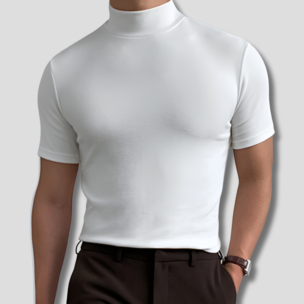 Atmungsaktives Herren-Turtleneck-Shirt