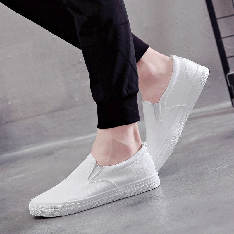 Leren Herren Slip-On Sneakers – Jonas