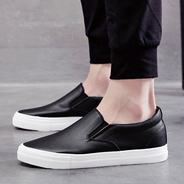 Leren Herren Slip-On Sneakers – Jonas