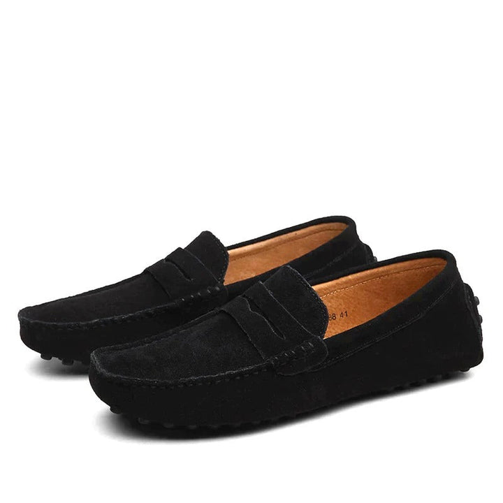 Wildleder-Herrenloafers im italienischen Stil - Robert